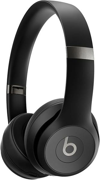 Beats Solo 4 - Wireless On-Ear Bluetooth Headphones, Up to 50-Hour Battery Life, Ultra-Lightweight Comfort, Powerful and Bala