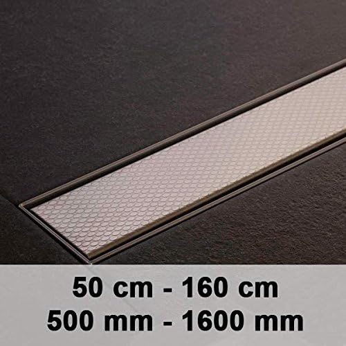 Siphon Douche Inclus Caniveau Douche 500mm 50 Cm Clp Caniveau Pour Ecoulement De Douche Pinara En Acier Inoxydable 9 Tailles Au Choix Acier Inoxydable Douches Et Composants De Douche Bricolage Banistreet Com