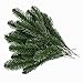 Ehdching Artificial Pine Picks Pine Needle Garland Christmas Artificial Greenery Holiday Home Decoration,Set of 20