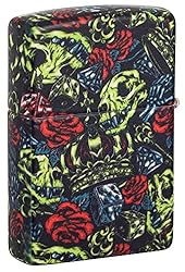 Zippo Skull Crown Glow-in-The-Dark 540 Color Design