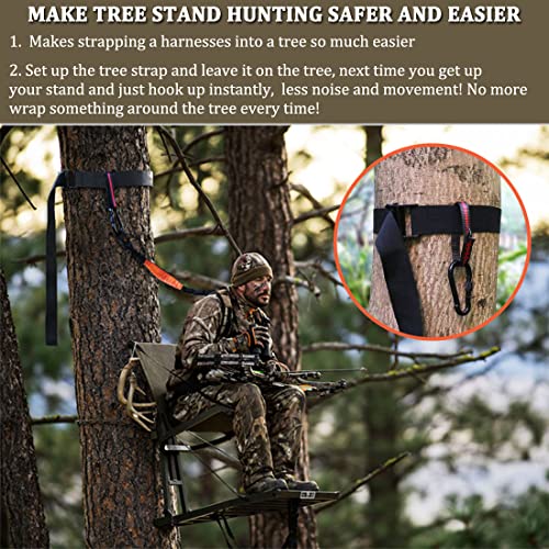 Boaton Tree Stand Safety Harness, Tree Stand Straps, Hunting Safety Harness Tree Strap, Make