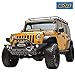 EAG Classic Front Bumper with Skid and Winch Plate Fit for 07-18 Wrangler JK