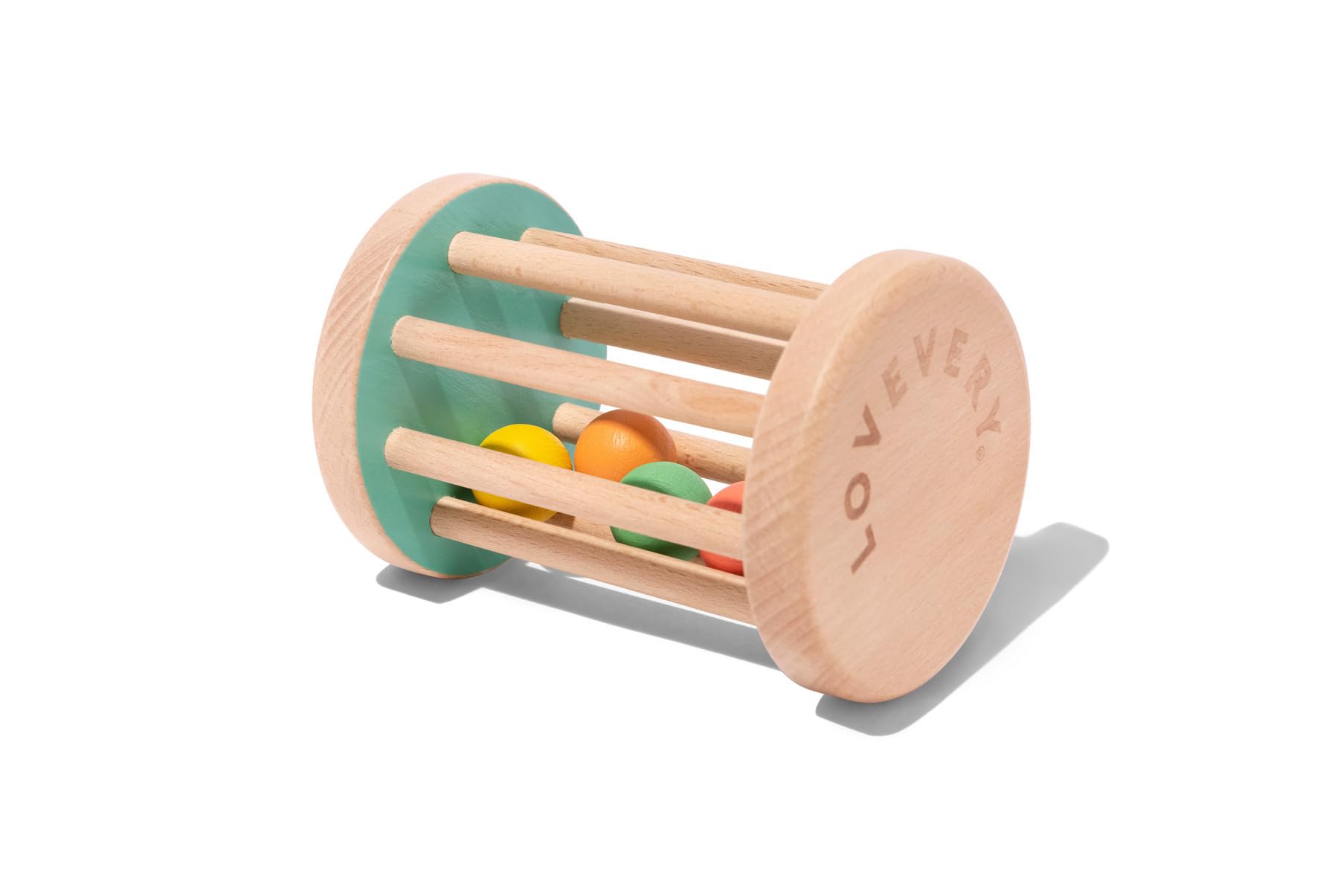 Lovevery, Montessori Rolling Rattle, Baby Rattle Starting at 12 Weeks