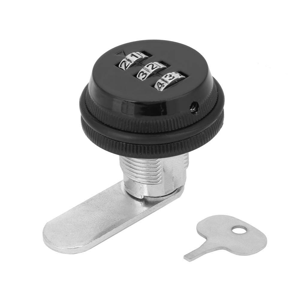 Combination Cam Lock Steel Zinc Alloy Security Locker Locks 3 Digit