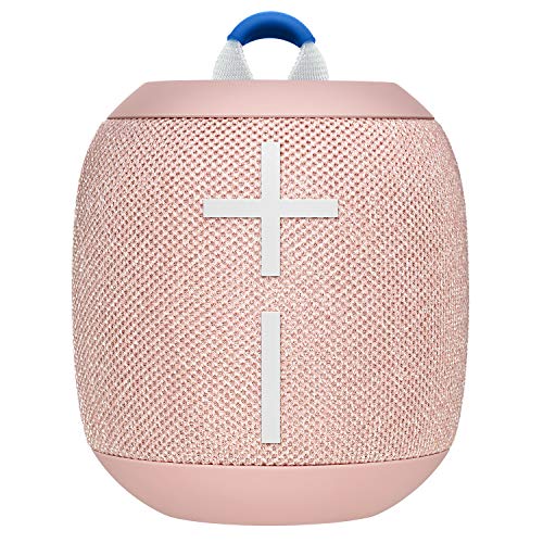 ULTIMATE EARS WONDERBOOM 2, Enceinte Portable Bluetooth Sans Fil, Son à 360 Degrés avec Basses Puissantes, Étanche / Anti-Poussière IP67, Capacité à Flotter, Portée de 30 Mètres – Just Peach