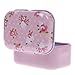 Keyzone 1pc Lovely Flower Iron Tin Storage Bag Gift Mini Jewelry Box Decor Card Pill Case