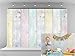 Kate 7x5ft Wood Fence Backdrops for Photography Easter Party Decoration Background Colorful Wooden Texture Backgrounds Baby Girls Boys Portrait Studio Backdrop
