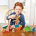 Dinosaur Puzzle 3D Wood Jigsaw for Toddlers & Kids Age 3 +, 9”x 9” x .5”, Bright Colorful Shape Sorting, Promotes Play Imagination Creativity & Learning, Non Toxic, Super Fun Gift