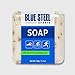 Blue Steel Sports SOAP with Tea Tree and Eucalyptus Oils - Medium - 90 g / 3.2 oz