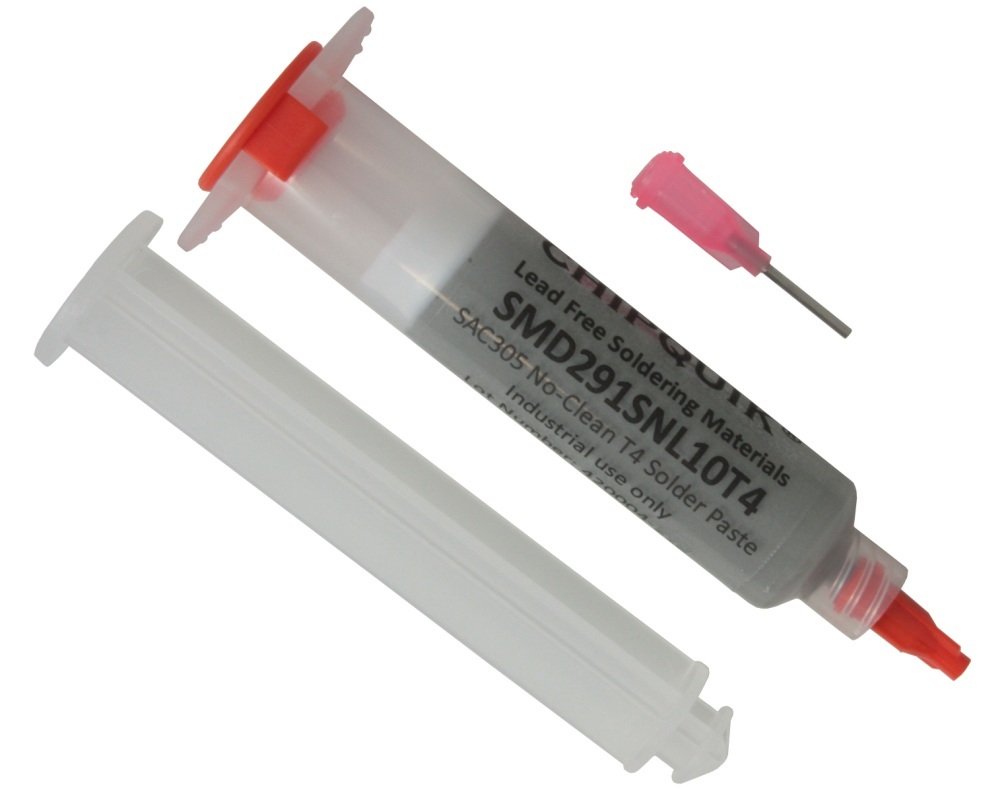 Solder Paste no Clean Lead-Free in 10cc Syringe 35g (T4)