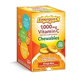 Emergen-C Dietary Supplement with 1000mg Vitamin C (Orange Blast Flavor, 40-Count Chewables)