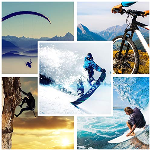 Action Camera Accessories Kit for Gopro Hero 8 7 6 5 4 3 Hero Session 5 Black SJ4000 5000 6000 Xiaomi Yi DJI AKASO Campark with Case