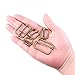 Swpeet 100 Pcs Bronze Metal Rectangle Adjuster Triglides Slides Buckle, Roller Pin Buckles Slider Strap Adjuster for Belt Bags DIY Accessories - 13mm / 15mm / 20mm / 25mm/ 35mm
