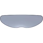 Anti Fog and Smoke Tint Motorcycle Helmet Visor Film,Universal Fit | 272x91mm,For Most Full Face and Open Face Helmets,Easy Tool Free,Sun Protection