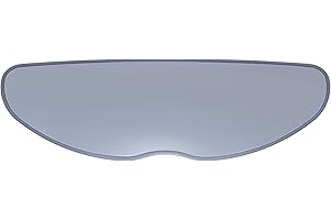 WEEPRO Motorcycle Helmet Visor Tint Film Smoke Tinted and Anti Fog Helmet Visor,Protect Your Eyes from the Sun with Tinted Lens of Full Face or Open Face Motorcycle Helmet,Tool-Free to Install and Remove