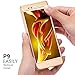 Huawei P9 Case, GKK 3 in 1 Double Dip Knight Series [Hybrid Hard Plastic] Full Protection Phone Case For Huawei P9 (Gold)
