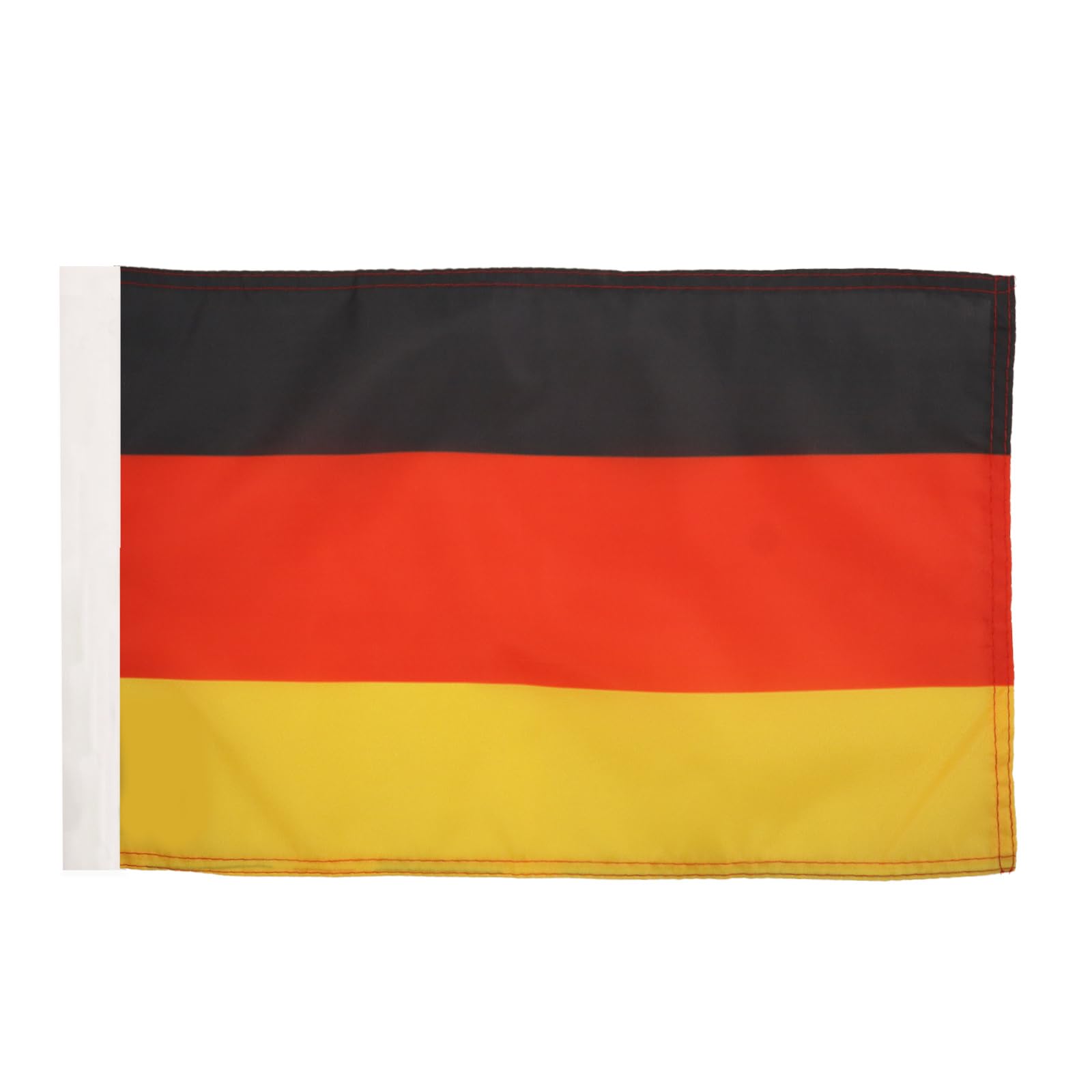 AZ FLAG - Germany Flag - 18'' x 12'' - 100% Polyester German Small Banner with Sleeve - Fade Resistant - Vivid Colors - 18x12 in - 45x30 Cm