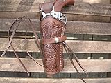 Shotgun Lilli Western Gun Holster - Brown - Left Handed - for .22 Caliber Single Action Revolver - Size 6