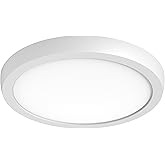 Nuvo 62/1776 Blink Pro Plus Surface Mounted LED Downlight, Round, 12 Inches, White