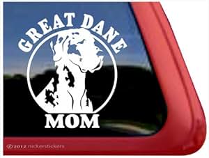 Download Amazon.com: Great Dane Mom ~ Harlequin Great Dane Vinyl ...