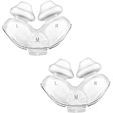 Replacement Nasal Pillows for ResMed Airfit P10, Ultra-Soft Silicone, Gentle Fit, Comfortable Seal, Replacement CPAP Supplie, 2 Packs (Medium)