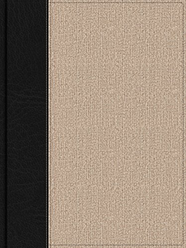Apologetics Study Bible for Students, Black/Tan Cloth, Indexed