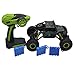 Blomiky 4WD Green Remote Control RC Car Electric Buggy Hobby Off-Road Toy RC Truck Vehicle C181 Green