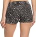Simplicity Juniors Summer Booty Denim Style Cotton Draw String Shorts Black L