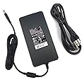 Slim 240W AC Adapter Charger for PA-9E DELL Alienware 13 15 17 M17x M18x X51 M15 M17 Area-51m R2 G3 G5 G7 Precision M6800 M6700 M6600 M6500 M6400 GA240PE1-00 J211H U896K Laptop Power Supply Cord