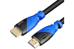 eDragon High-Speed HDMI Cable Supports Ethernet, 3D and Audio Return [Newest Standard], 6 Feet, 4 Pack
