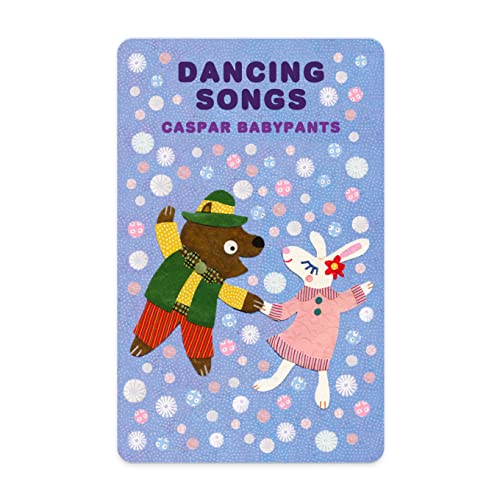 Yoto Dancing Songs by Caspar Babypants – Kids Musical Card for Use with Player & Mini All-in-1 Audio Device, Screen-Free Listening with Fun Singalong Music for Playtime, Parties & Travel