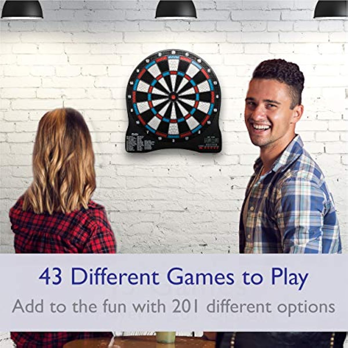 Soft Tip Electronic Dart Board Game Viper Sport LCD Display Score Fat