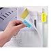 Avery Big Ultra Tabs, 2 x 1.75, 2-Side Writable, Yellow/Blue, 20 Repositionable Tabs (74765)