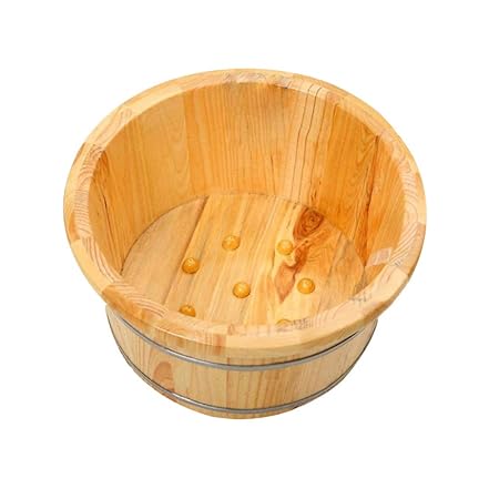 fußwanne hoch fußwanne Fußwanne Holz Fußbecken Naturholz Haushaltswaschbecken Begasungsfass Fußbad Fußbadewanne