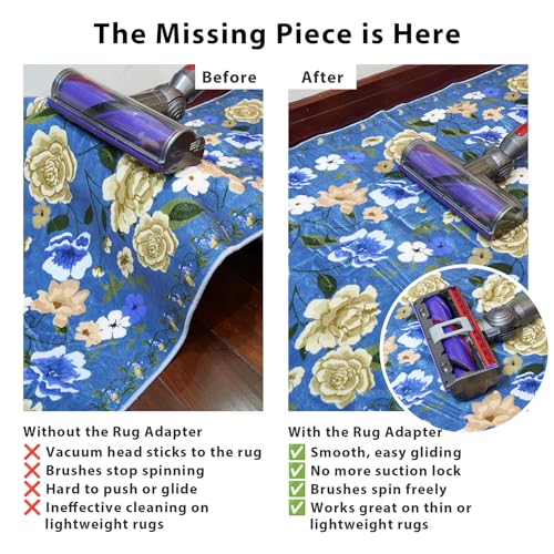 Rug Adapter Compatible with Dyson V8 Cordless Stick Vacuum – Prevents Rug photo 9