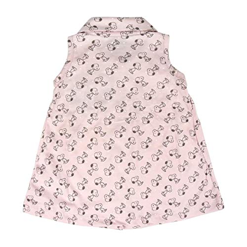 Artesania Cerda Babymeisjes Vestido Single Jersey Snoopy romper, roze (roze C07), One Size (fabrieksmaat: 3M) - Image 4
