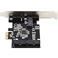 cablecc USB 3.0 Front Panel Header 5Gbps 19Pin 20Pin to PCI-E 1X Express Card VL805 Adapter for Desktop Computer Motherboard