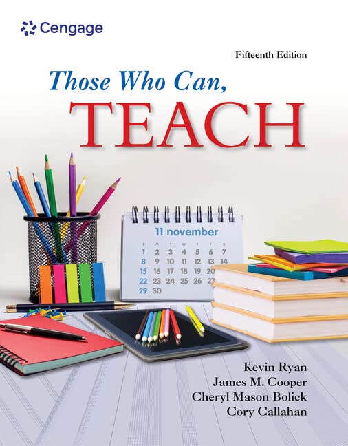 Those Who Can,Teach