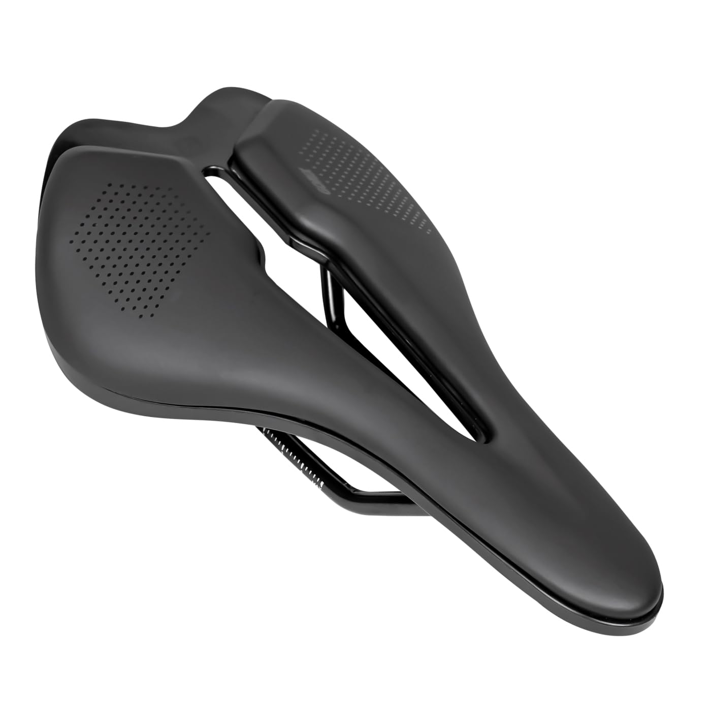 GORIX Bike Short Saddle Seat Short Nose Shock Absorption Road Bicycle Cyclocross Gravel Minivelo (GX-SA340)