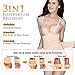 3 in1 Postpartum Support - C Section Recovery Belly Wrap Waist/Pelvis Belt Body Shaper Postnatal Waist Shapewear (Nude, Plus Size)