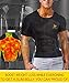 NINGMI Sauna Suit for Men Short Sweat Suits Neoprene Body Shaper Sauna Shirt Workout Waist Trainer Vest Tummy