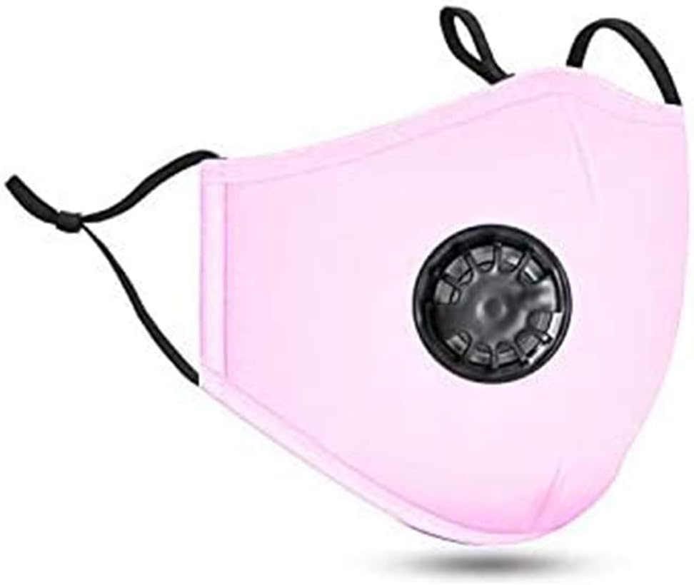 hfrhkudl Reusable Washable Face Cover with Breathing Valve