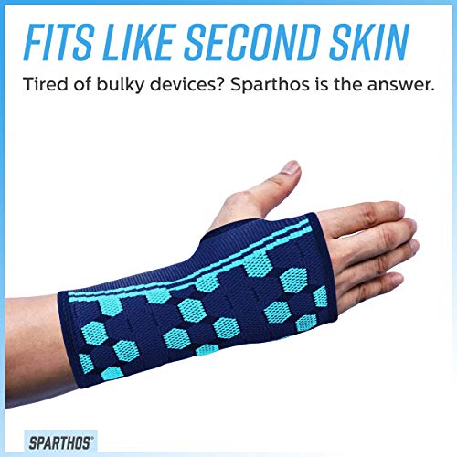 5 Sparthos+Wrist+Support+Sleeves+Pair