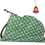 Extra Large Christmas Gift Bags, 71"X59" Green