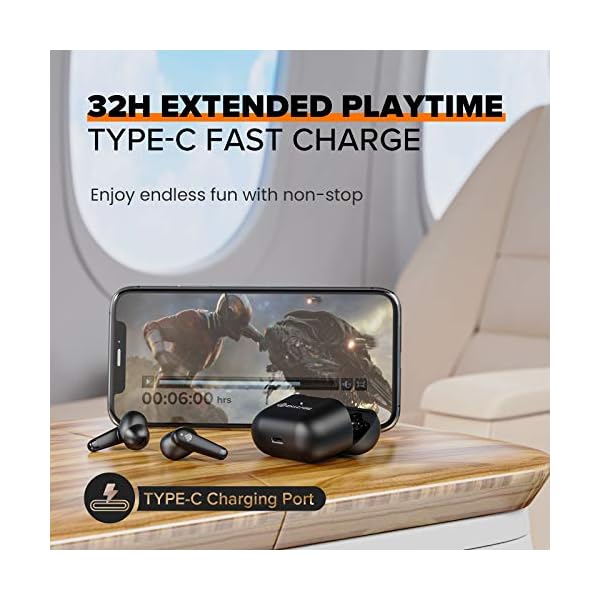 ENACFIRE-Wireless-Headphones-A9-Active-Noise-Cancelling-Wireless-Earbuds-Transparent-Mode-with-4-Mics-IPX7-Waterproof-In-Ear-Wireless-Earphone-32H-Playtime-Bluetooth-Earbuds-with-USB-C-Fast-Charge ENACFIRE Wireless Headphones, A9 Active Noise Cancelling Wireless Earbuds, Transparent Mode with 4 Mics, IPX7 Waterproof…