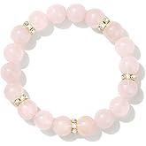 DUQGUHO Healing Bracelets for Women Anxiety Crystal Bracelet 10mm Stretch Stone Jewelry Crystal Gifts for Women