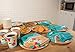 144 Piece Beach Theme Party Supplies, Summer Dinnerware Set with Plates, Napkins, Cups, and Cutlery (Serves 24)