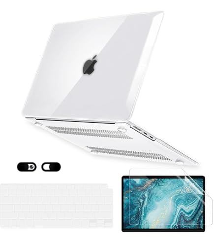 Amazon.com: Crystal Clear Case for MacBook Pro 13 inch M2 M1 A2338