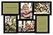 MCS Collage Frame with 6-5x7 Inch Openings, Black (45509)
