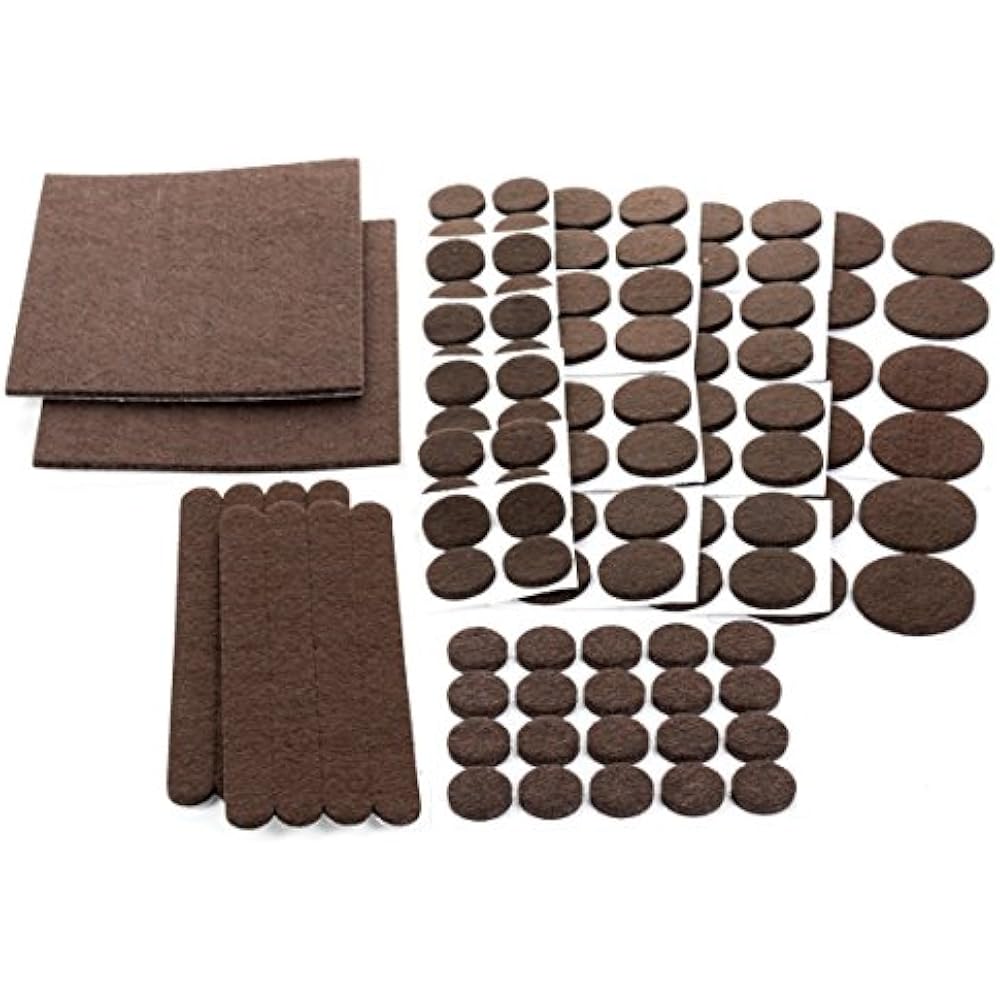 Felt Pads, Furniture Pads Heavy Duty Adhesive Floor Protector For Tiled, Wood eBay